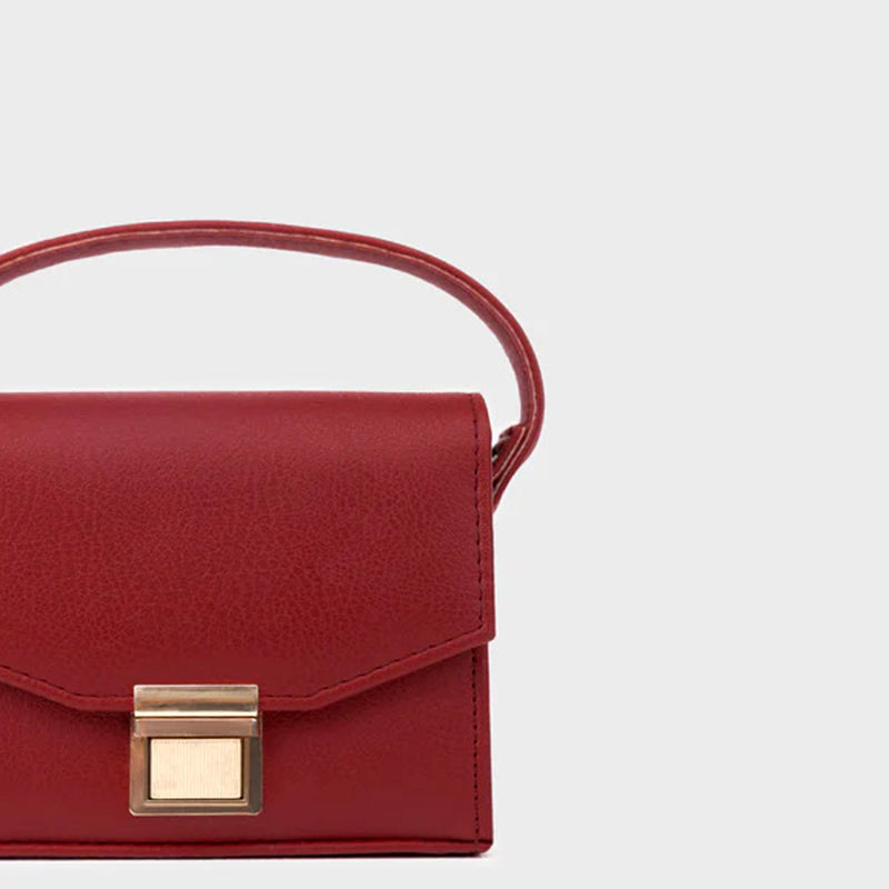 Maroon Mini Bag