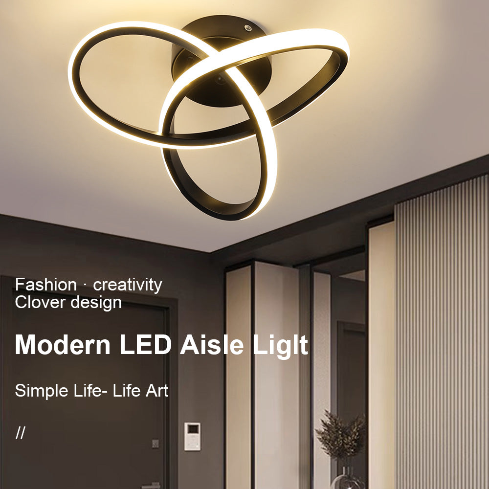 Modern LED Ceiling Lights Aisle Three Colors Minimalist Living Room