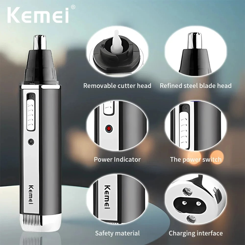 Kemei KM-66304 Electric Rechargeable Hair Trimmer